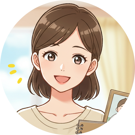 先輩ママのイラスト