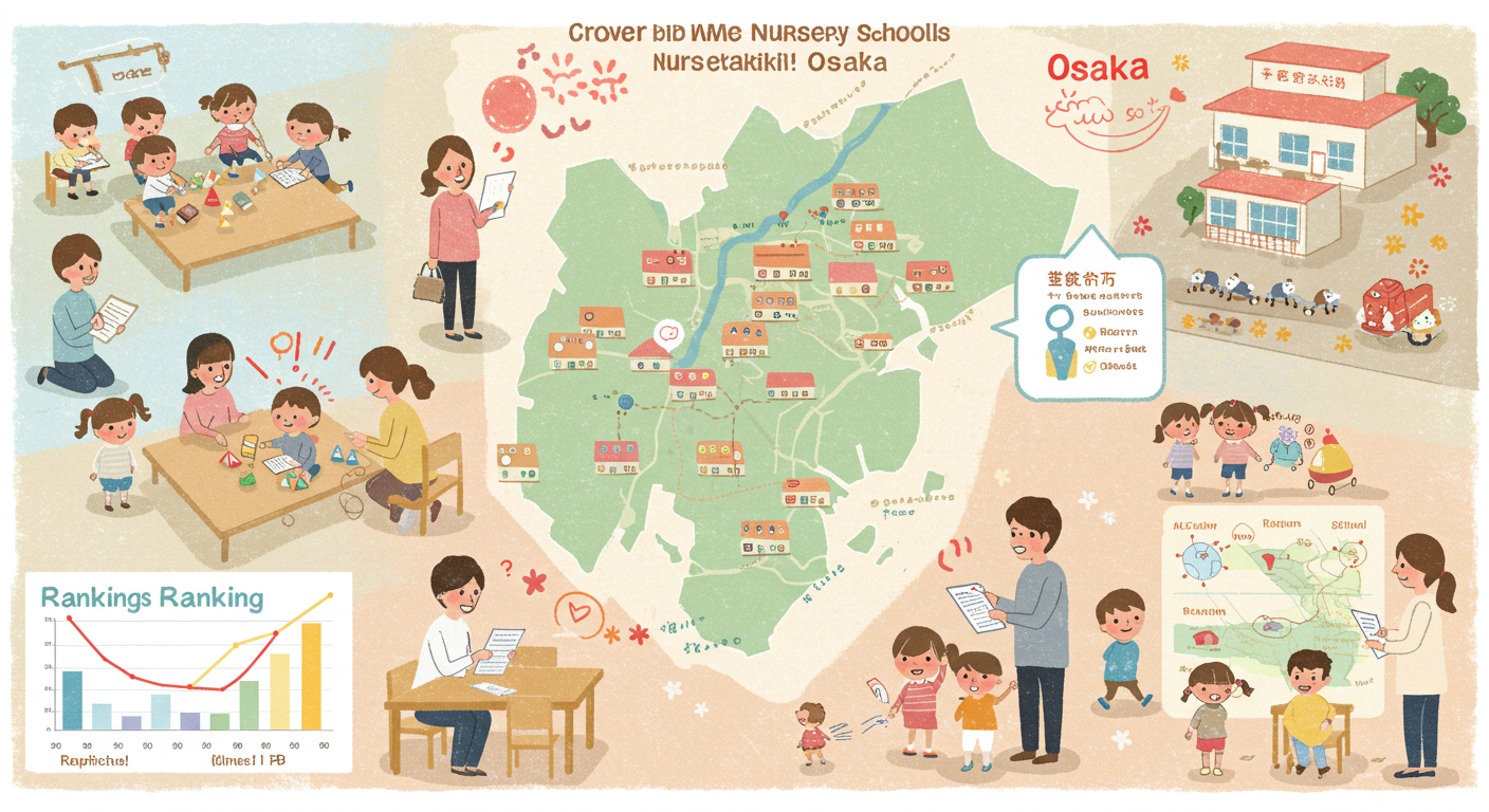 保育園入園倍率・人気園の特徴（大阪市エリア別）